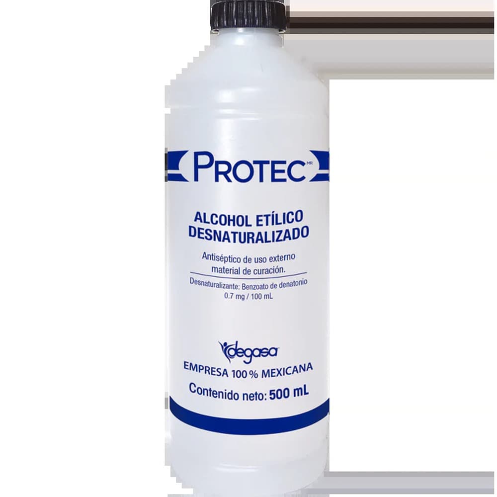Alcohol desnaturalizado Protec 500 ml