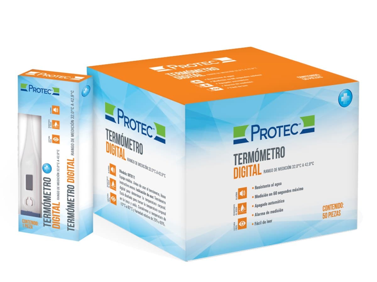 Termómetro digital Protec
