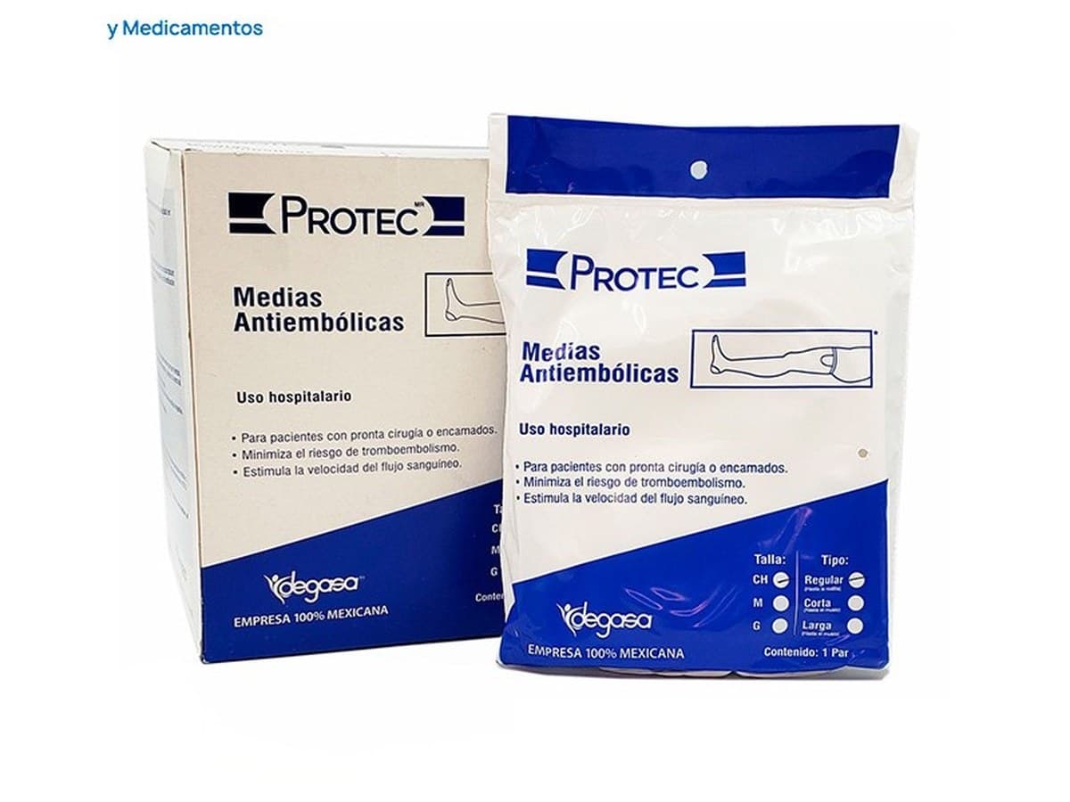 Media antiembólica Protec regular (rodilla)
