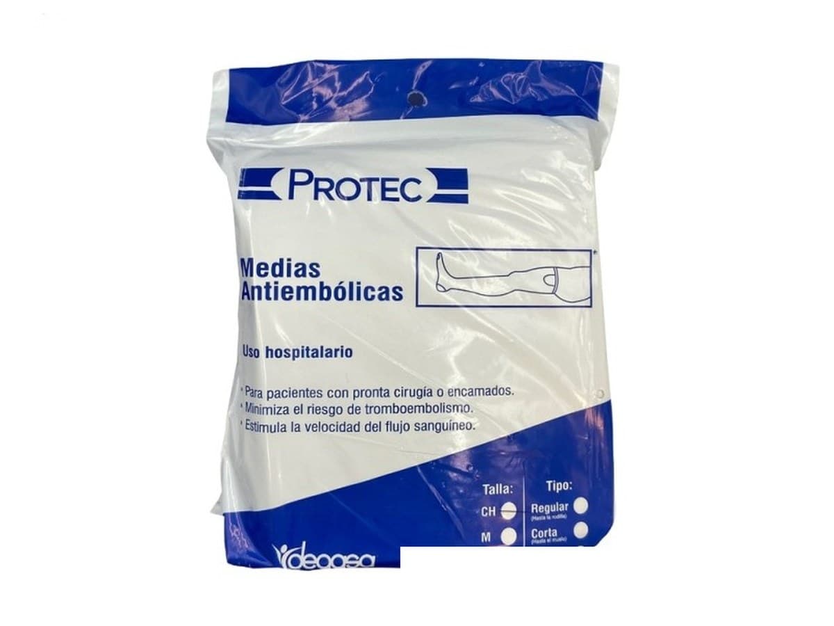 Media antiembólica Protec larga (muslo) — imagen 2