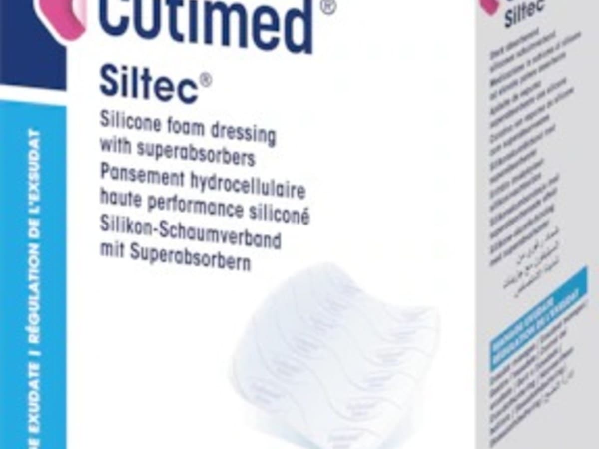 Cutimed Siltec 10 × 10 cm
