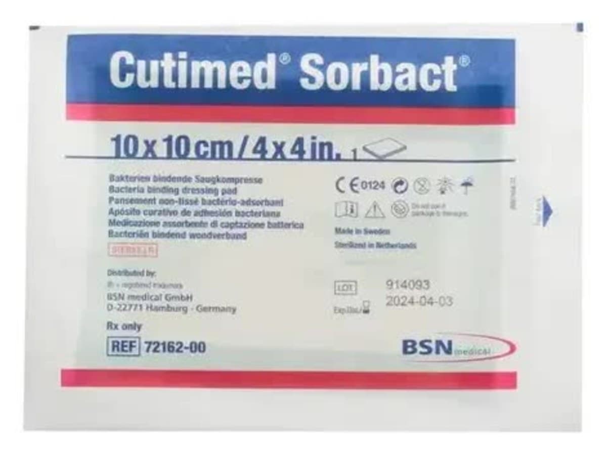 Cutimed Sorbact 10 × 10 cm